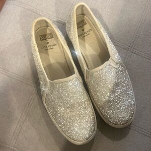 SZ 8 Keds x Kate Spade Double Decker Slip-On Sneakers